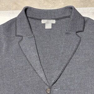 Robert Graham Charcoal Herringbone Jacket